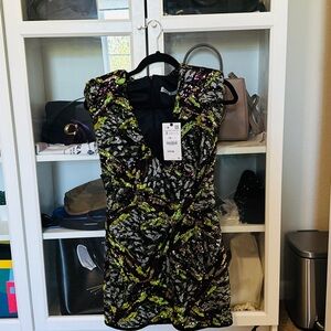 Zara sequins cute mini dress